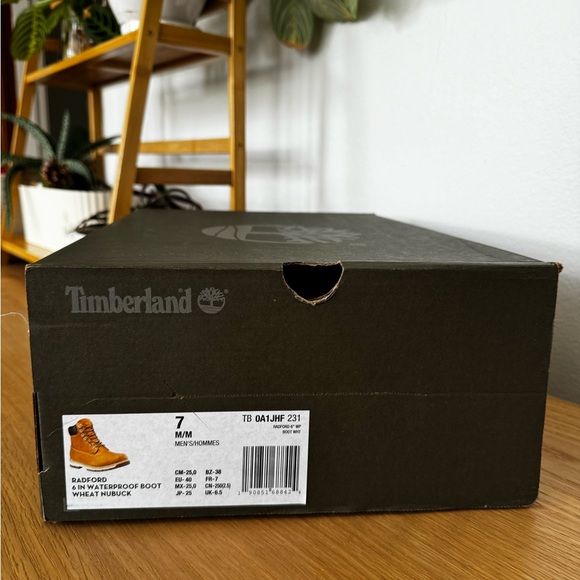 Timberland Radford 6inch waterproof boot in wheat nubuck - Picture 8 of 8